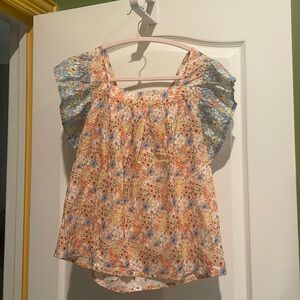 Ophelia &  Indigo blouse size Medium put to pit 13